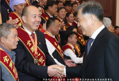 原中央政治局常委、全國政協主席汪洋接見張全收董事長