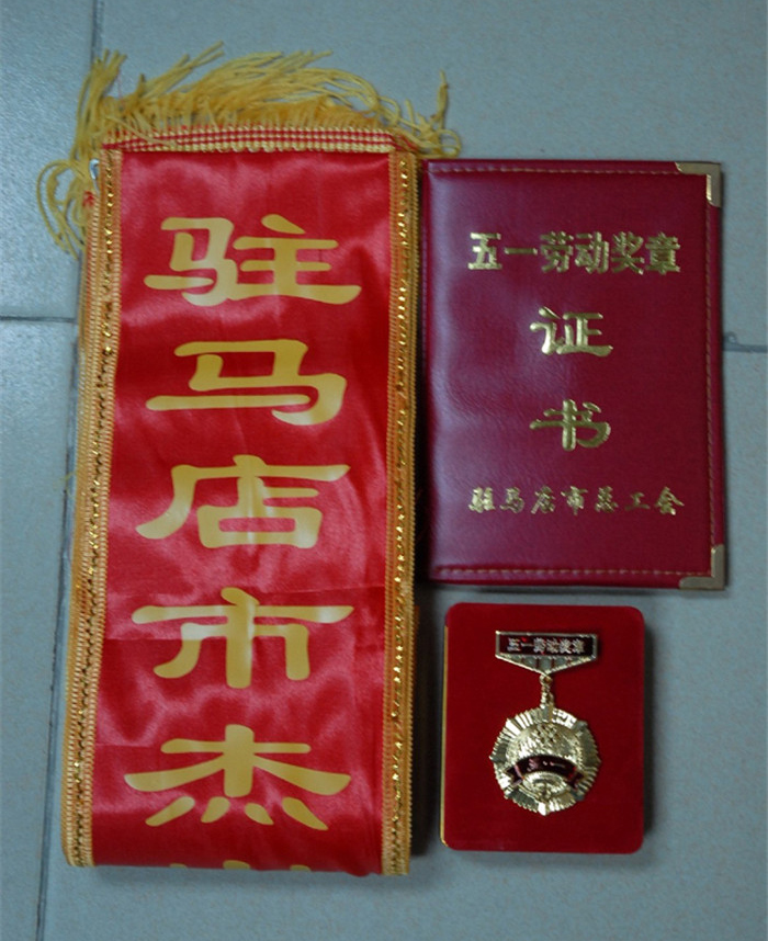 眾多獎章一